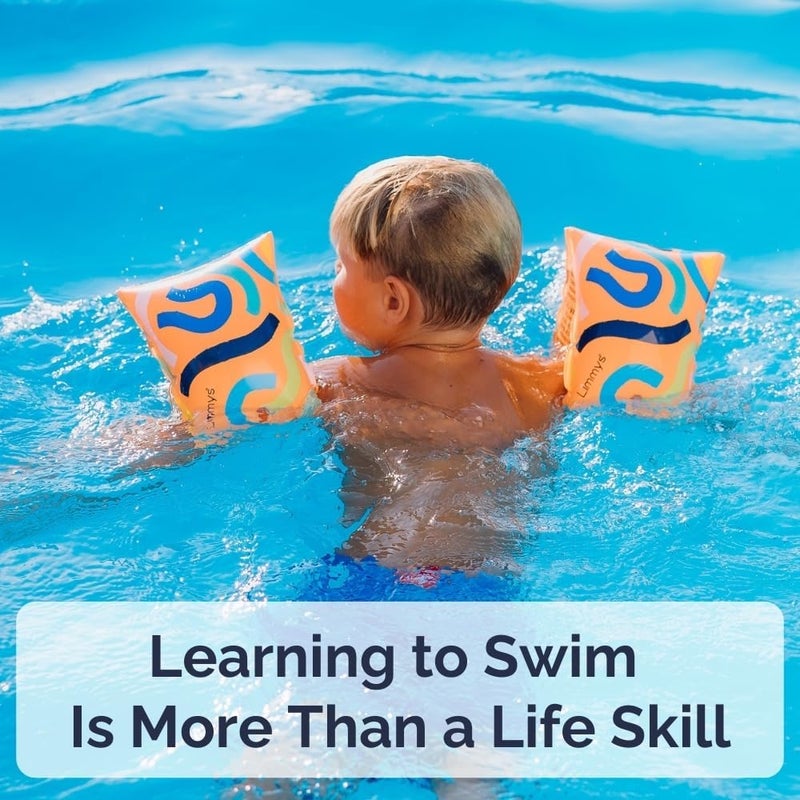 Limmys Premium Kids Floaties – Safe & Comfortable Arm Floaties for Toddlers and Children Ages 1 to 6 – Soft Water Wings and Durable Swim Floaties for Boys & Girls - Image 4